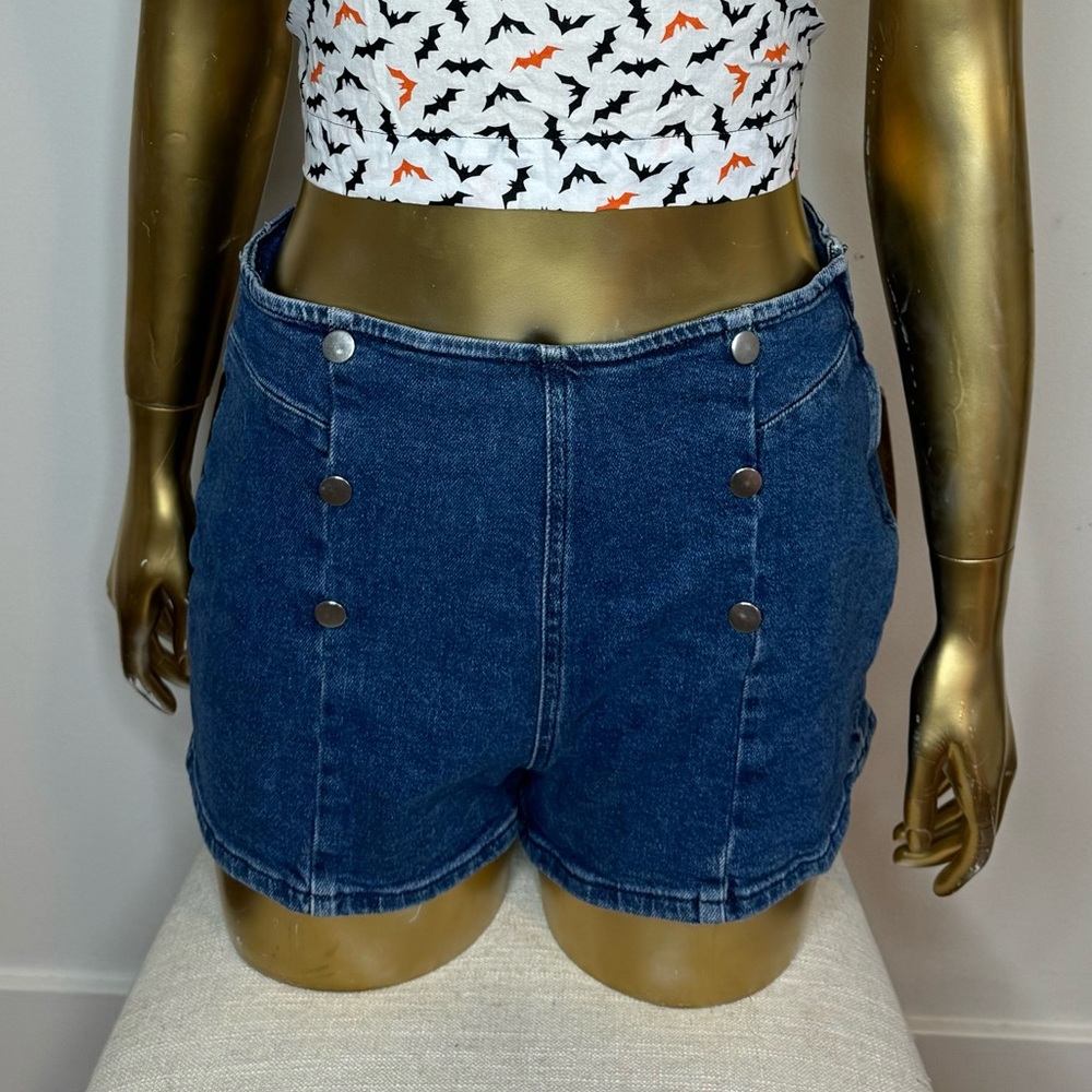 Forever 21 high waisted jean shorts